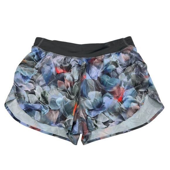 Lululemon Fast and Free Reflective High Rise Short Luminescent Floral Size 10 - Picture 1 of 7